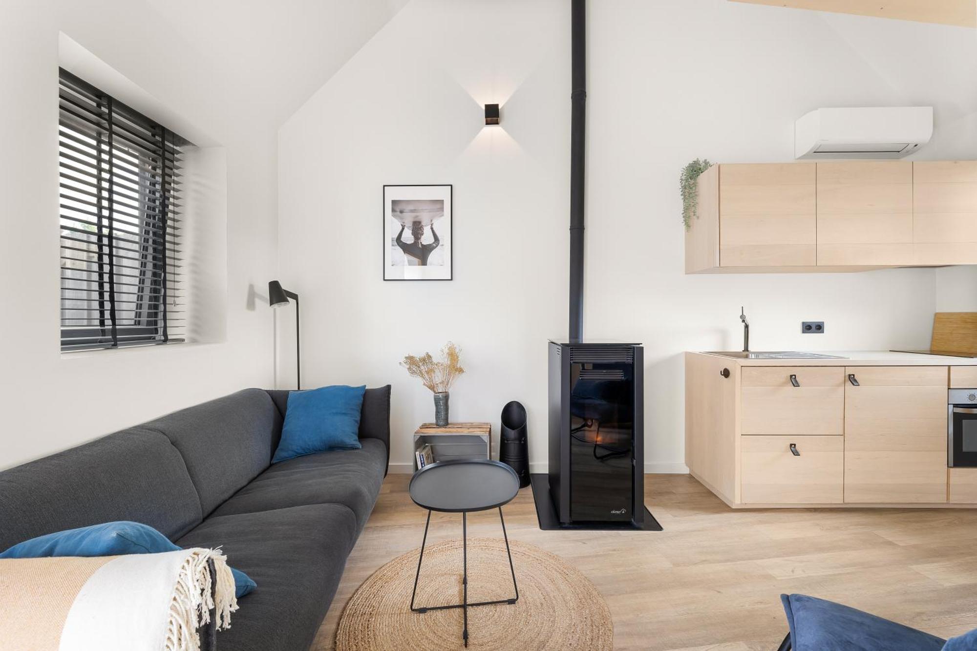 Romantisch Huisje Met Houtkachel & Airco Op 2,5Km Van Zee Грёде Экстерьер фото