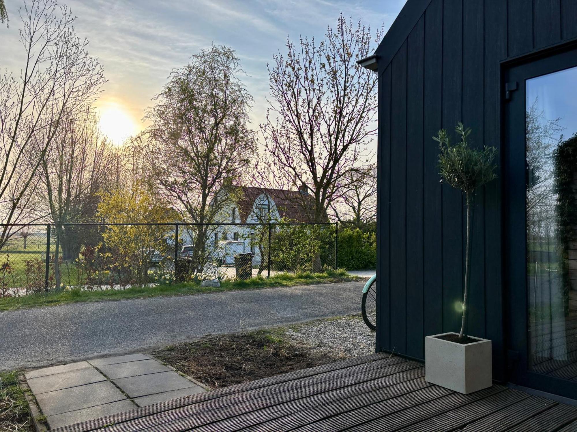 Romantisch Huisje Met Houtkachel & Airco Op 2,5Km Van Zee Грёде Экстерьер фото